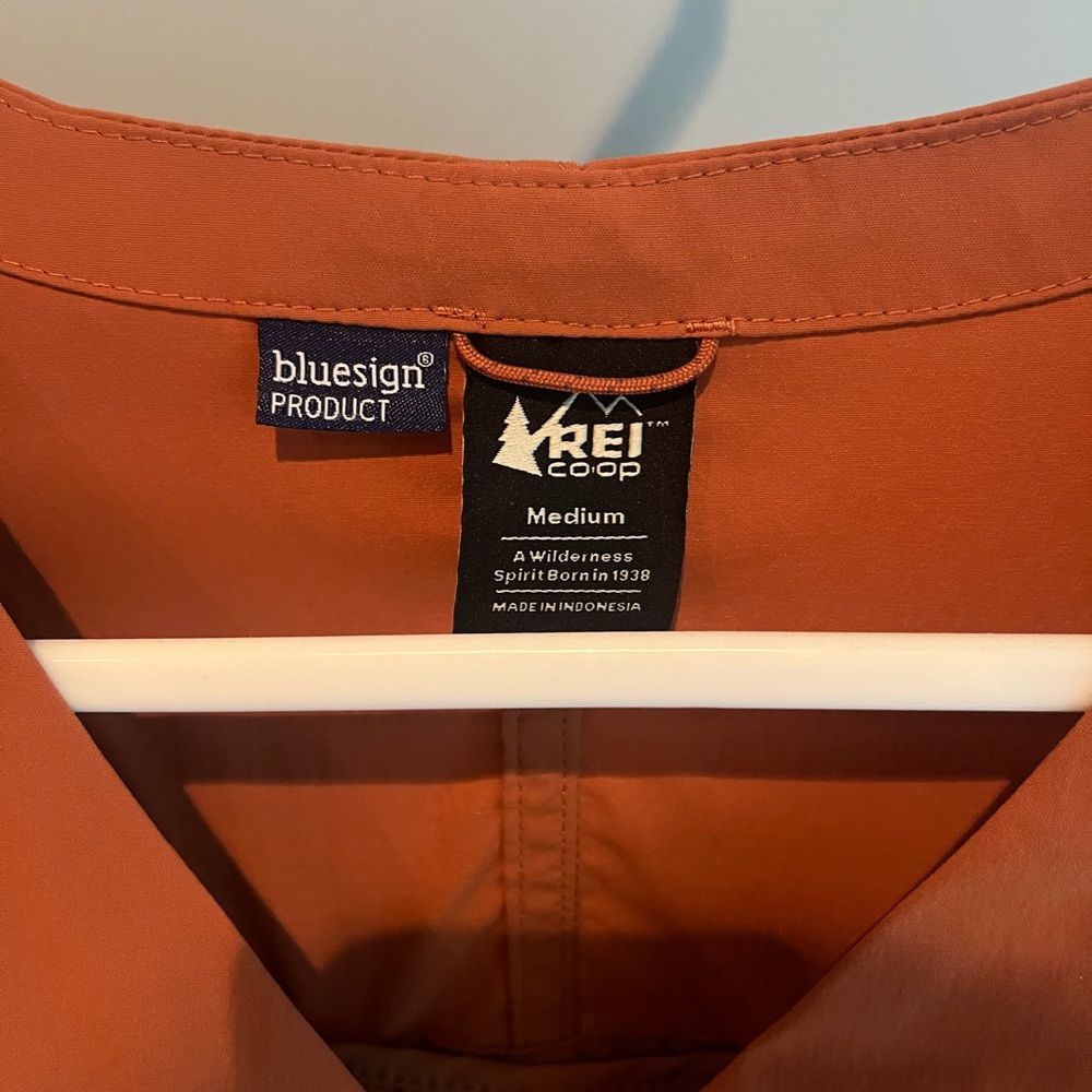 REI Sahara Orange Midi Dress - Picture 7 of 9